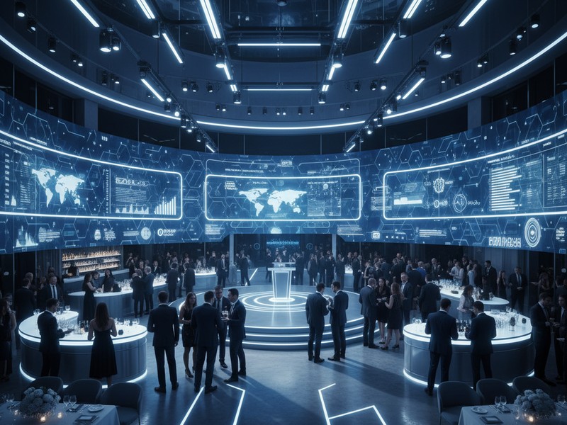 Corporate holographic experience