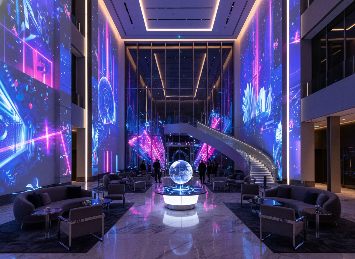 Holographic projection technology